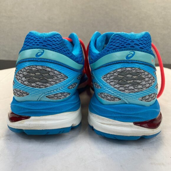 Asics Running Shoes Womens Size 9 Gel Cumulus 17 Sneakers Blue/Siver Sport T5D8N - Picture 9 of 13